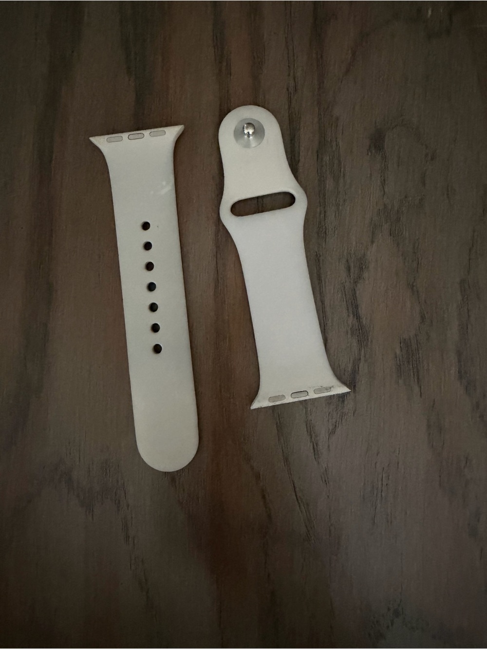 Apple White Silicone Smartwatch Band Replacement Strap